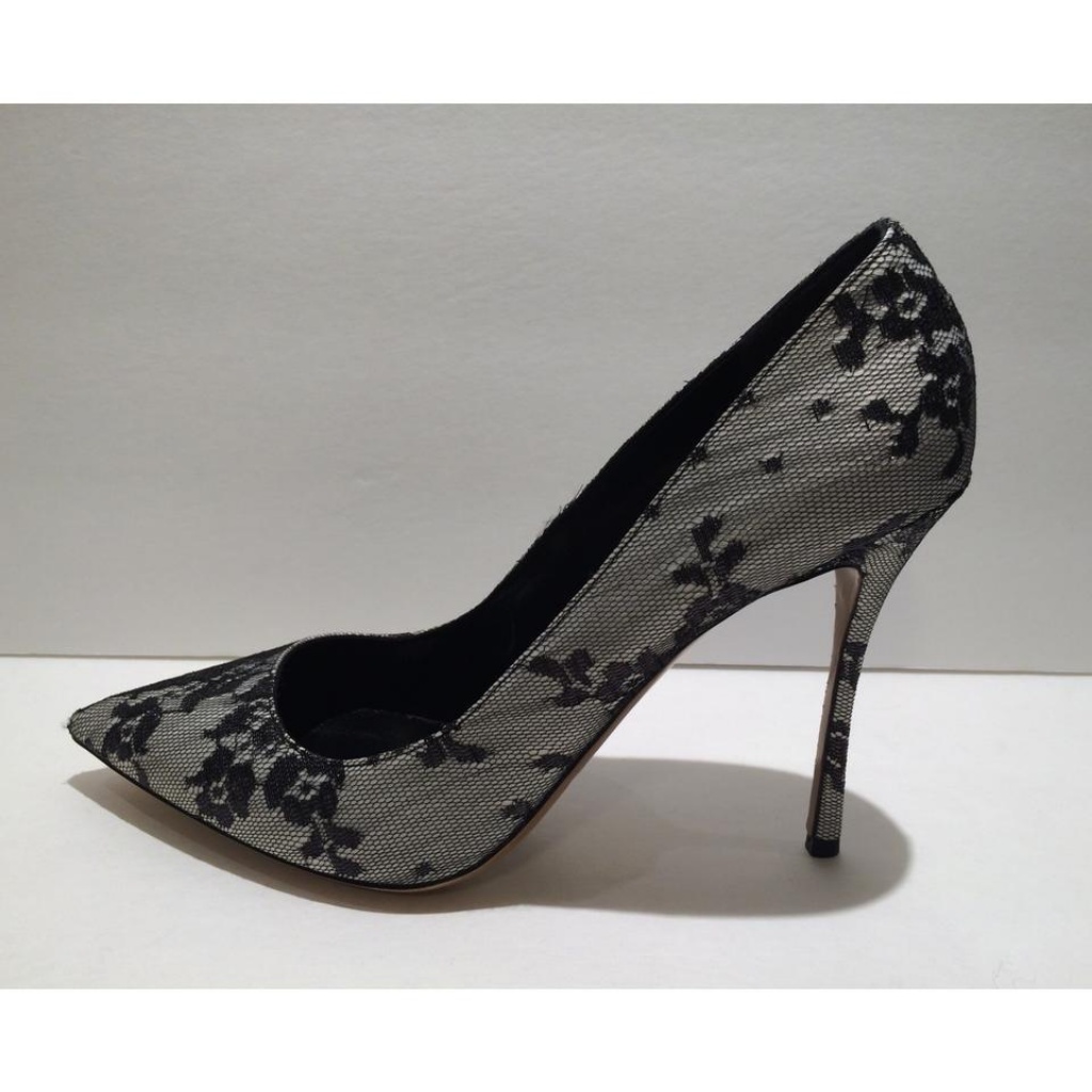 Nicholas Kirkwood Floral Lace Pumps, Size 40, New, Retail $675,